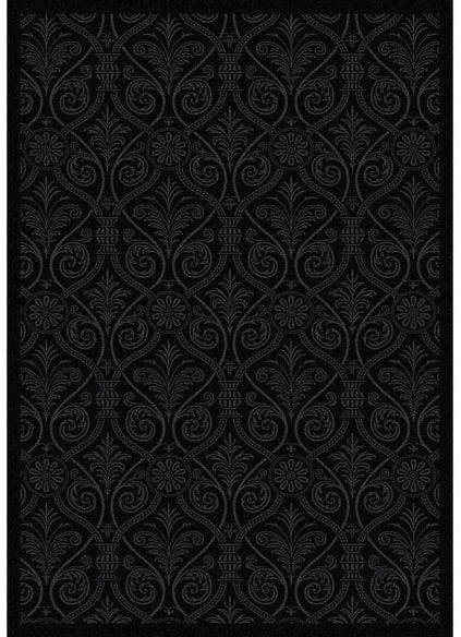 Joy Carpets Any Day Matinee Damascus Black
