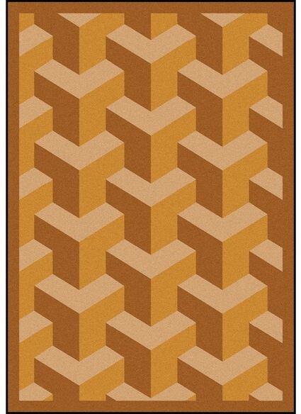 Joy Carpets Kaleidoscope Rooftop Wheat
