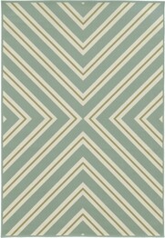 Oriental Weavers Riviera 4589A Blue and  Ivory