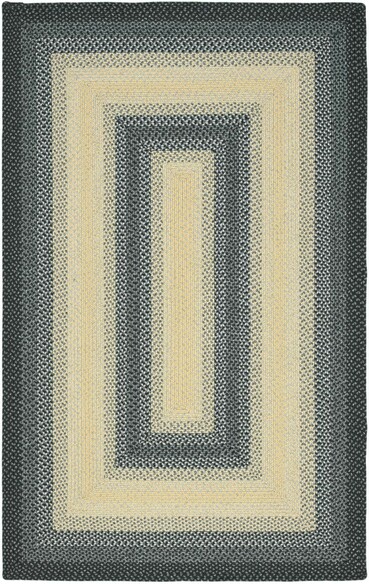 Safavieh Braided BRD311A Black and Grey
