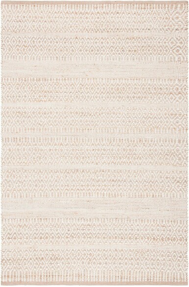 Safavieh Natural Fiber NF829A Natural and Ivory