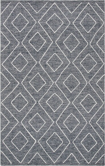 Safavieh Striped Kilim STK520H Dark Grey