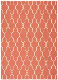 Nourison Home and Garden RS087 Orange