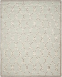 Safavieh Cambridge CAM352L Light Grey and Ivory