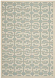 Safavieh Courtyard CY6015223 Aqua and Beige