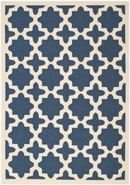 Safavieh Courtyard CY6913-268 Navy and Beige