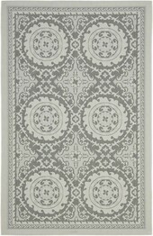 Safavieh Courtyard CY705978A18 Light Grey and Anthracite
