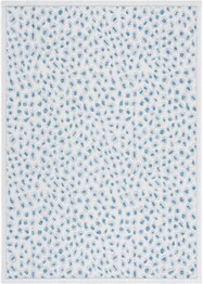 Safavieh Courtyard CY810453412 Ivory and Blue