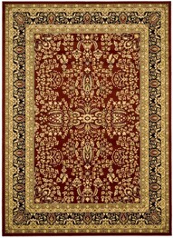 Safavieh Lyndhurst LNH214A Red and Black