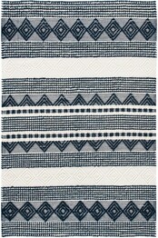 Safavieh Natura NAT102N Navy and Ivory