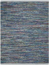 Safavieh Rag Rug RAR121C Ink and Multi