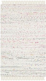 Safavieh Rag Rug RAR121G White and Multi