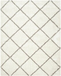 Safavieh Hudson Shag SGH281A Ivory and Grey