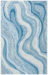 Safavieh Soho SOH879M Blue and Ivory